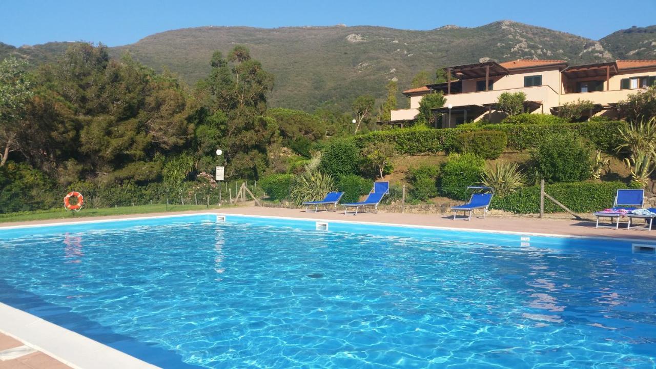 Elbamare Residence Con Piscina Nisporto Экстерьер фото